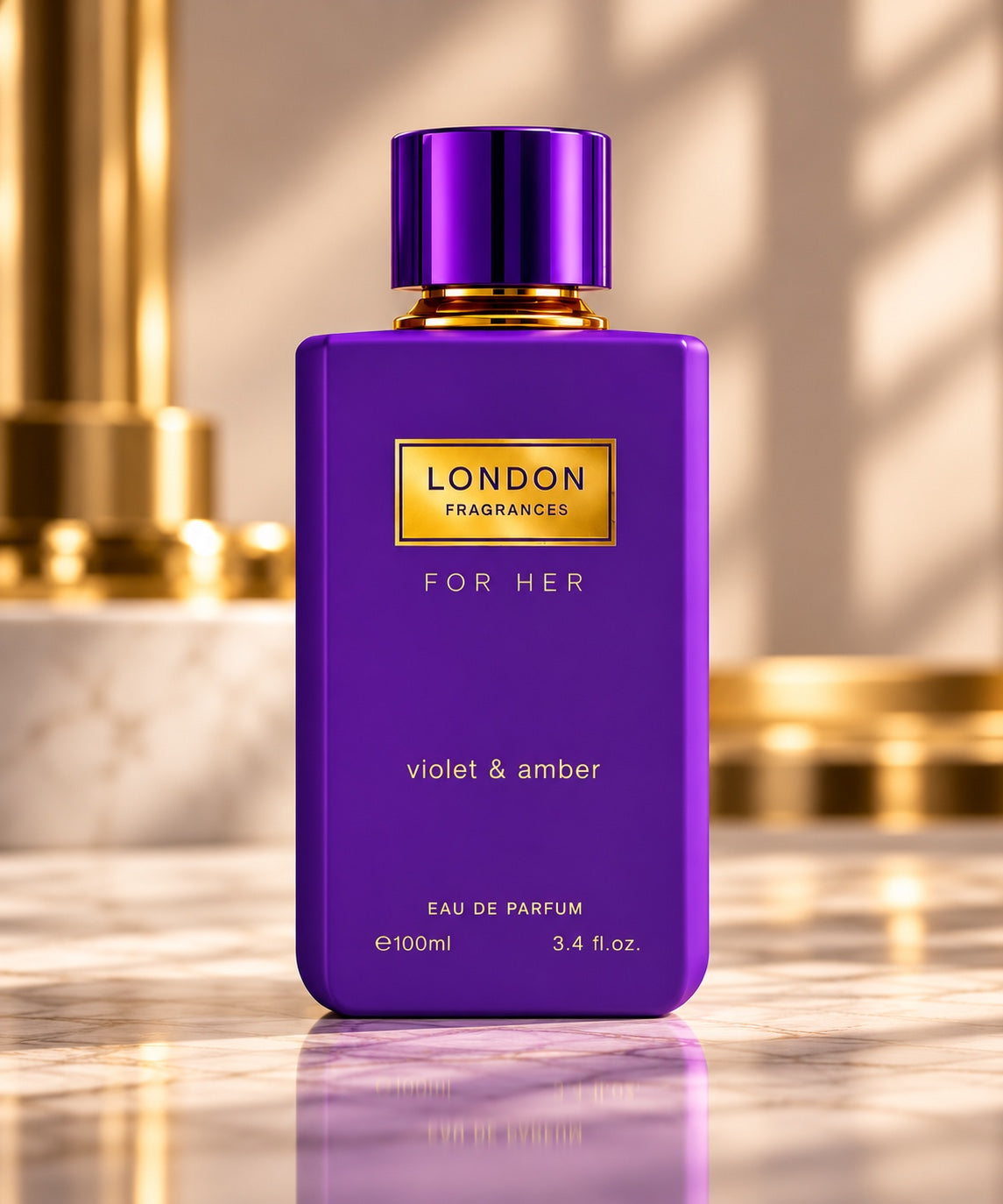 Violet & Amber Eau de Parfum 100ml — bottle