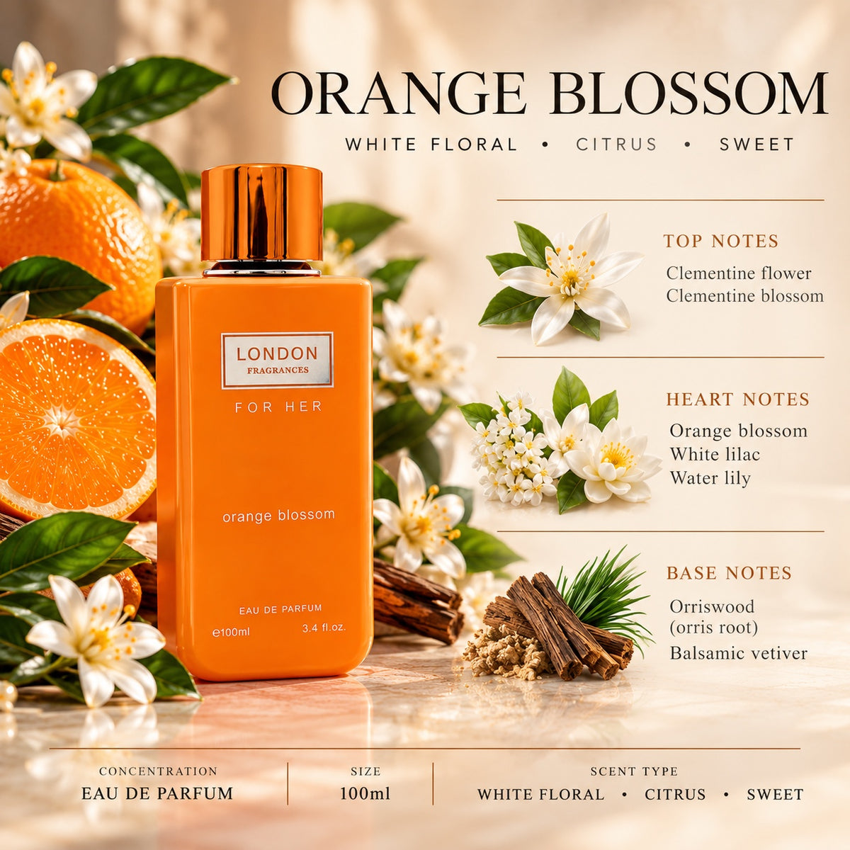 Orange Blossom fragrance notes