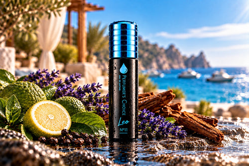 LEO Nº11 bottle lifestyle fragrance image